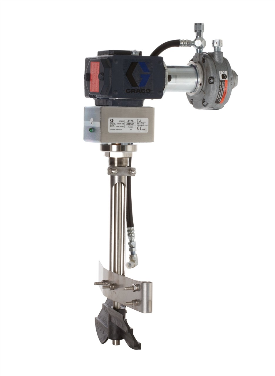 18 Litre Ağır Hizmet Tipi Basınçlı Tank Karıştırıcı, hava tahrikli, 1/2 HP, 38 cm uzunluğunda, dişli küçültme düzeneği 3 18 Litre Ağır Hizmet Tipi Basınçlı Tank Karıştırıcı, hava tahrikli, 1/2 HP, 38 cm uzunluğunda, dişli küçültme düzeneği