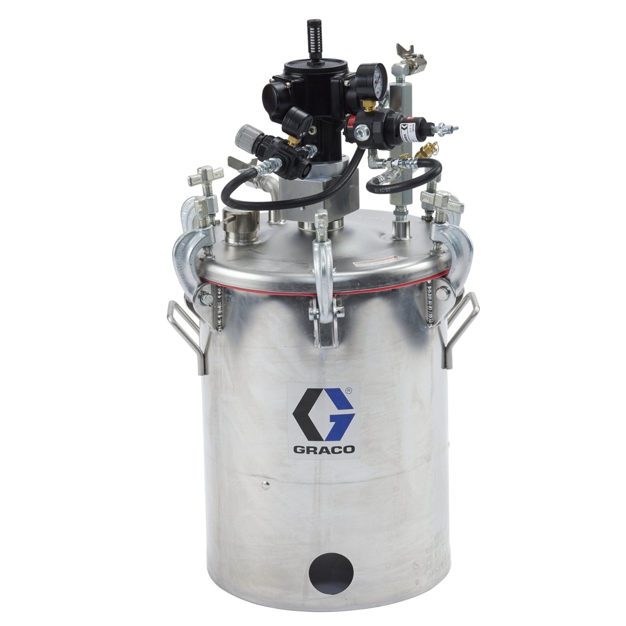 Basınçlı tanklı karıştırıcı, 58 litre (15 galon) 1 Graco Basınçlı tanklı karıştırıcı 2026