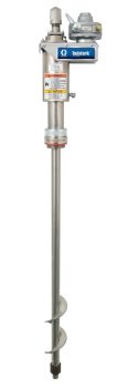 Twistork Varil Karıştırıcı, Sifon, Hava, 3/4 HP, 47,5 uzun, 304 SST, Varillerde 31,5-35,5 Ayarlanabilir