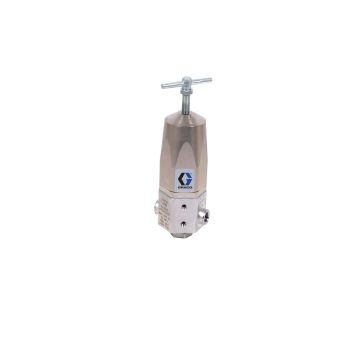 Mini Yüksek Basınçlı Korozyona Dayanıklı Akışkan Regülatörü, 1500 Maks psi, 150-1200 psi Aralık, 1,0 galon/dakika, SST, Yay Tipi, 1/4 (f) x 1/4 (m)