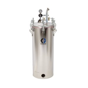 15 Galon Düşük Basınçlı (HVLP) Kap, 15 psi’ye ayarlı, ASME sınıfı, 113,2 cm, 42 kg, SST