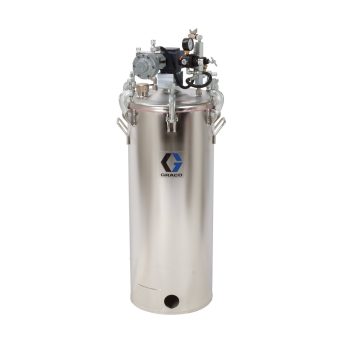 15 Galon Düşük Basınçlı (HVLP) Karıştırıcılı Kap, 15 psi’ye ayarlı, ASME sınıfı, 113,2 cm, 46 kg, SST