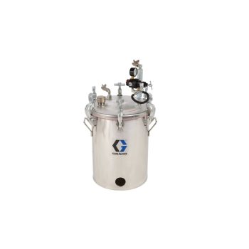 5 Galon Düşük Basınçlı (HVLP) Kap, 15 psi’ye ayarlı, ASME sınıfı, 77,5 cm, 30 kg, SST