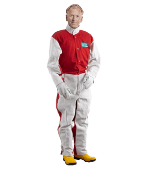 Clemco Blaster Suit with Leather Trim – Maksimum Koruma ve Dayanıklılık İçin Tasarlandı